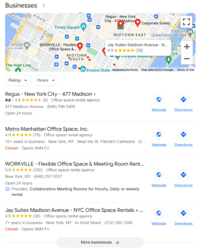 Google Local Pack